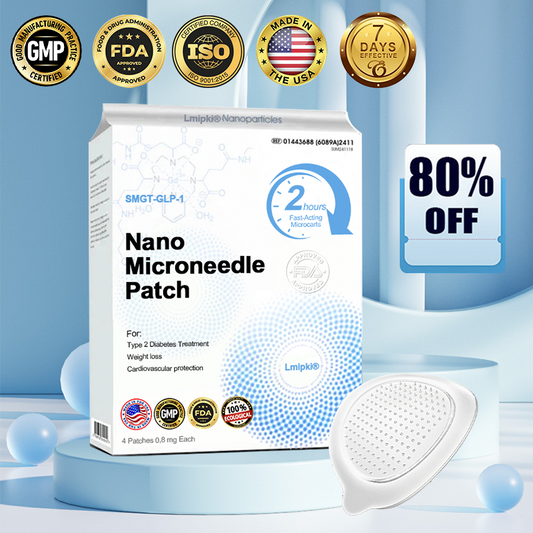 【2025 Medical Grade Newly Upgraded】🇺🇸Lmipki® NIDDK-Tirzepatide Nano Microneedle Patch （Zero Pain, 24/7 Release | Lose 20lbs FAST | 90% Sugar Drop | ）