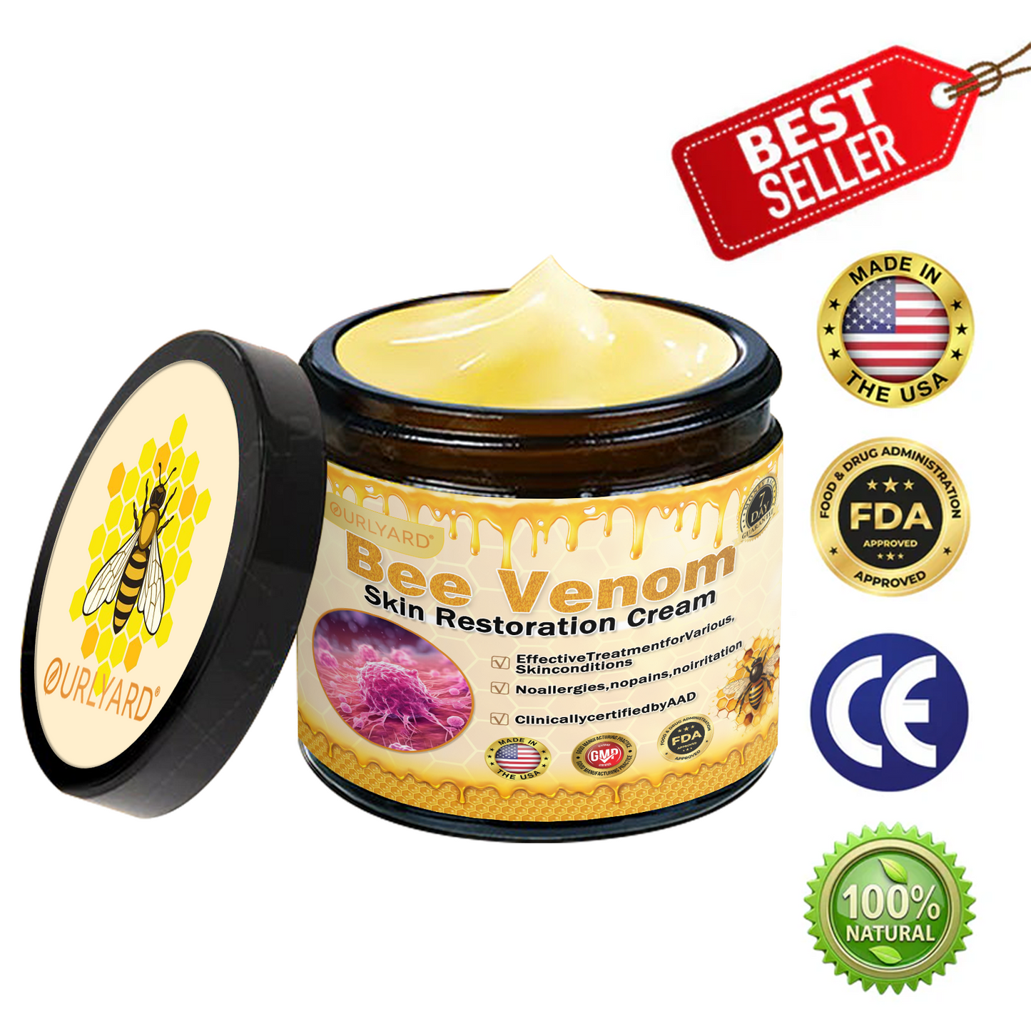 🚀FDA Approved:Minceetbien® Bee venom Pro Comprehensive Cream — 🔥Limited Time 80% OFF🔥