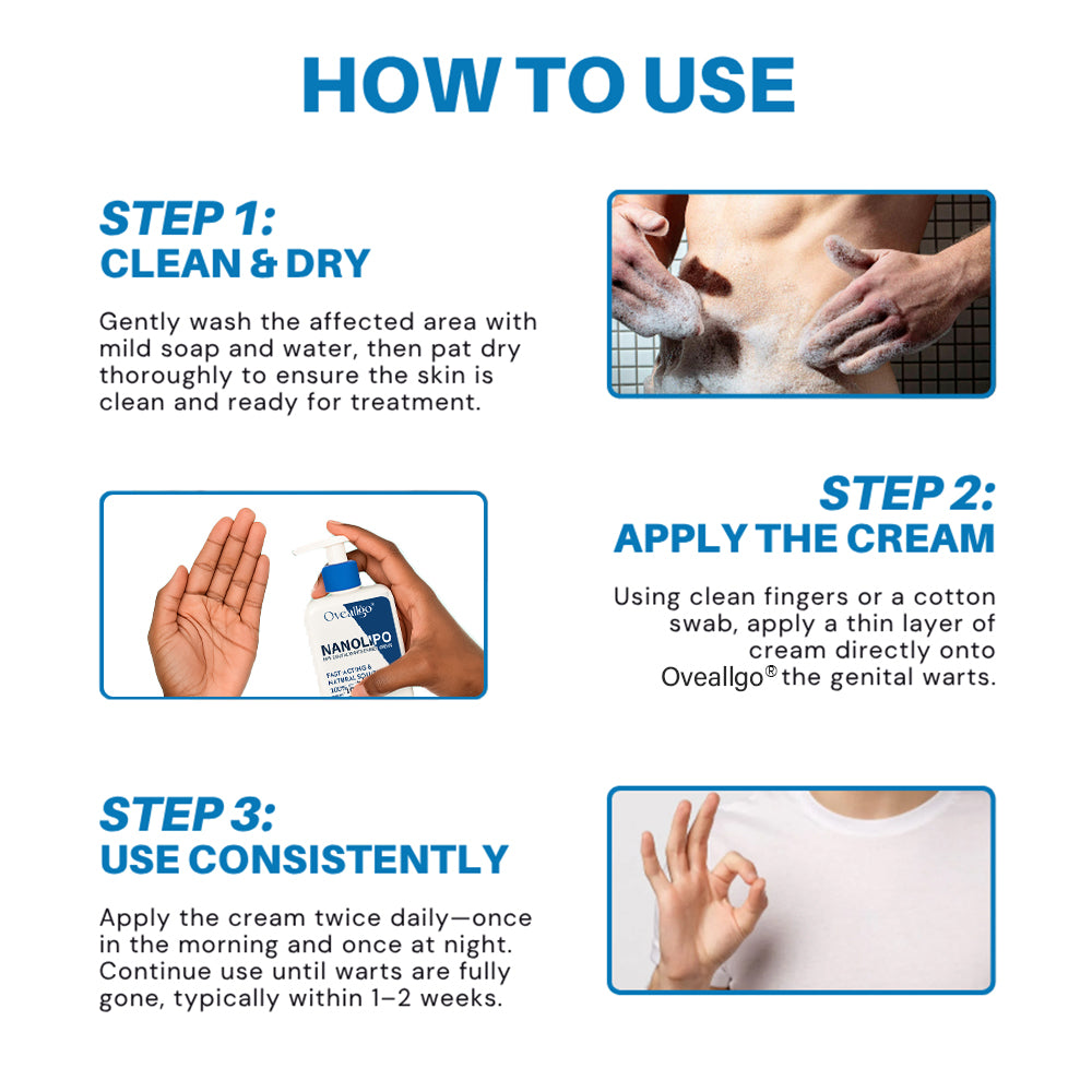 💪Oveallgo® NanoLipo HPV Genital Warts Eraser Cream